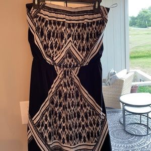 Express strapless dress